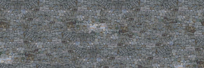 Fireplace Border - Bunnies Mosaic