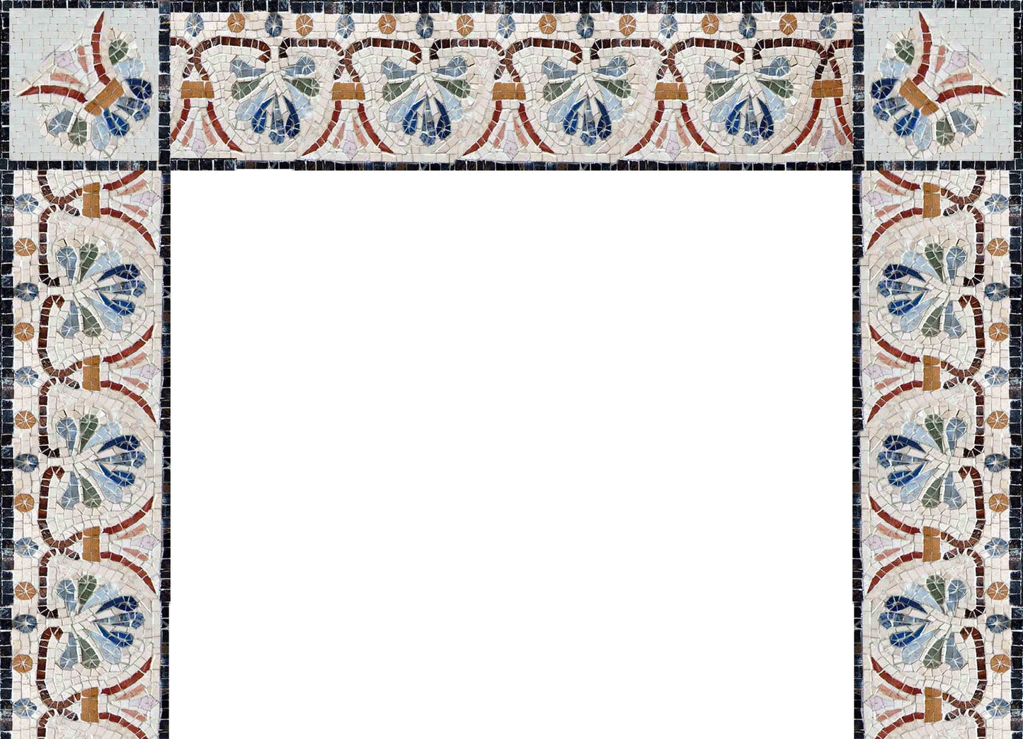 Fireplace Border Mosaic Art