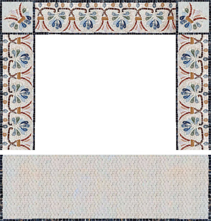Fireplace Border Mosaic Art