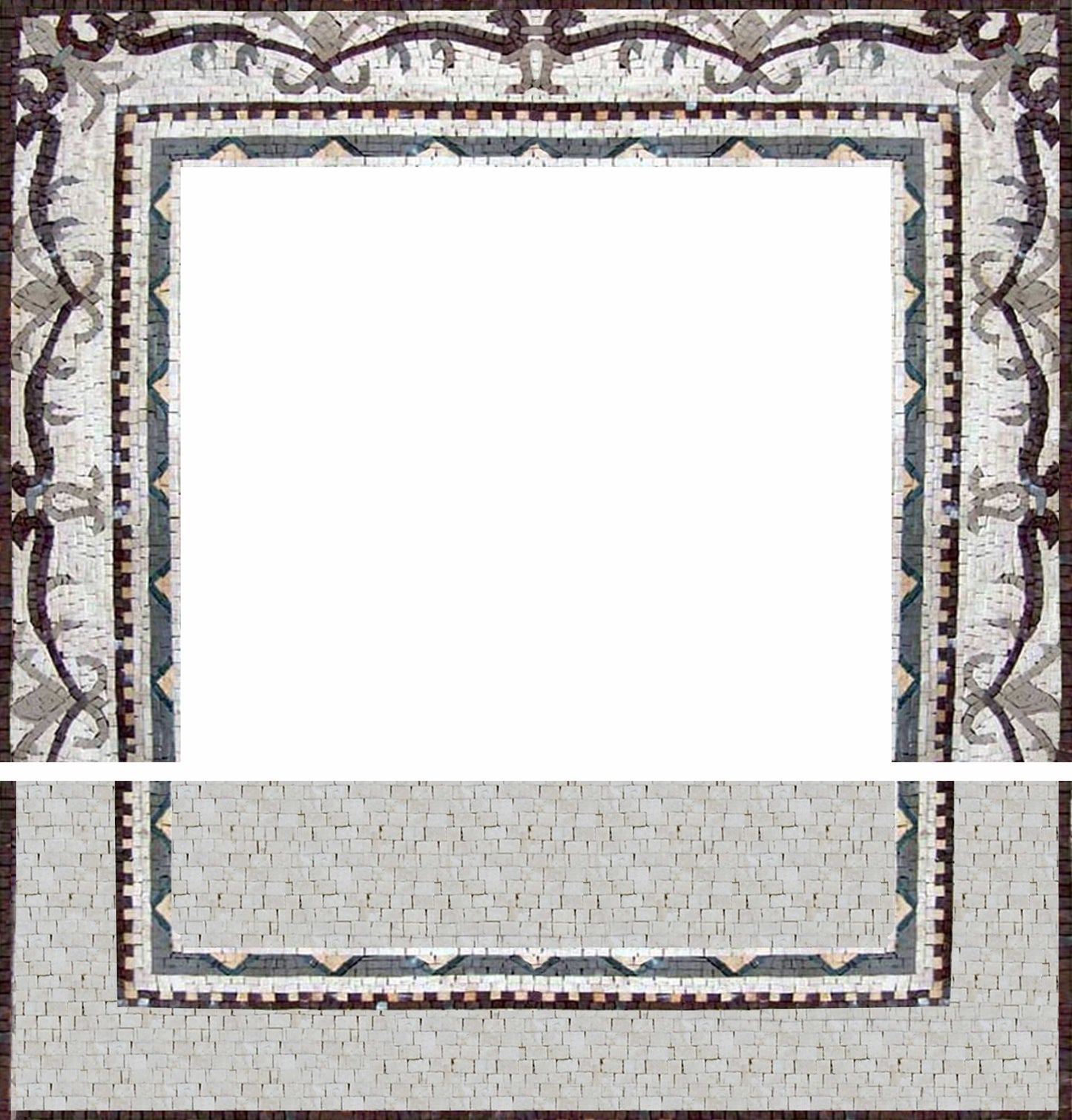 Rhode - Mosaic Fireplace