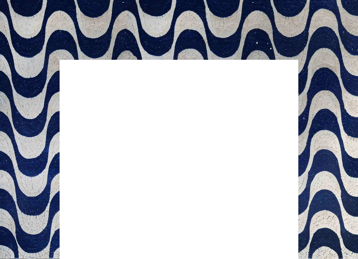 Geometric Stone Mosaic Art