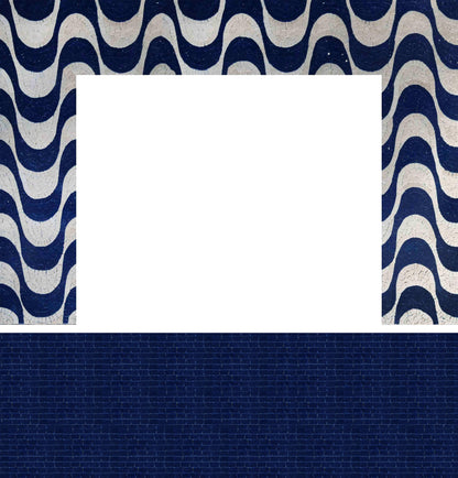 Geometric Stone Mosaic Art