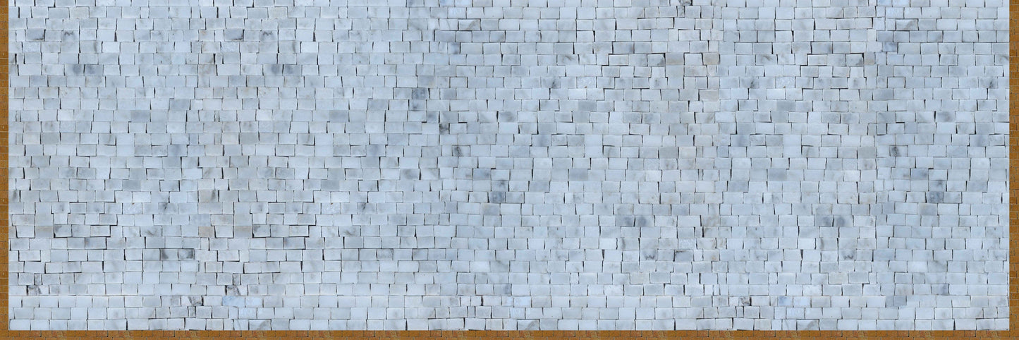 Mosaic Fireplace - Autumn Waves