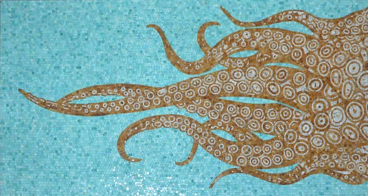 Tentacles III - Mosaic Artwork