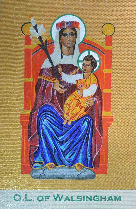 Mosaic Wall Art - O.L of Walsingham