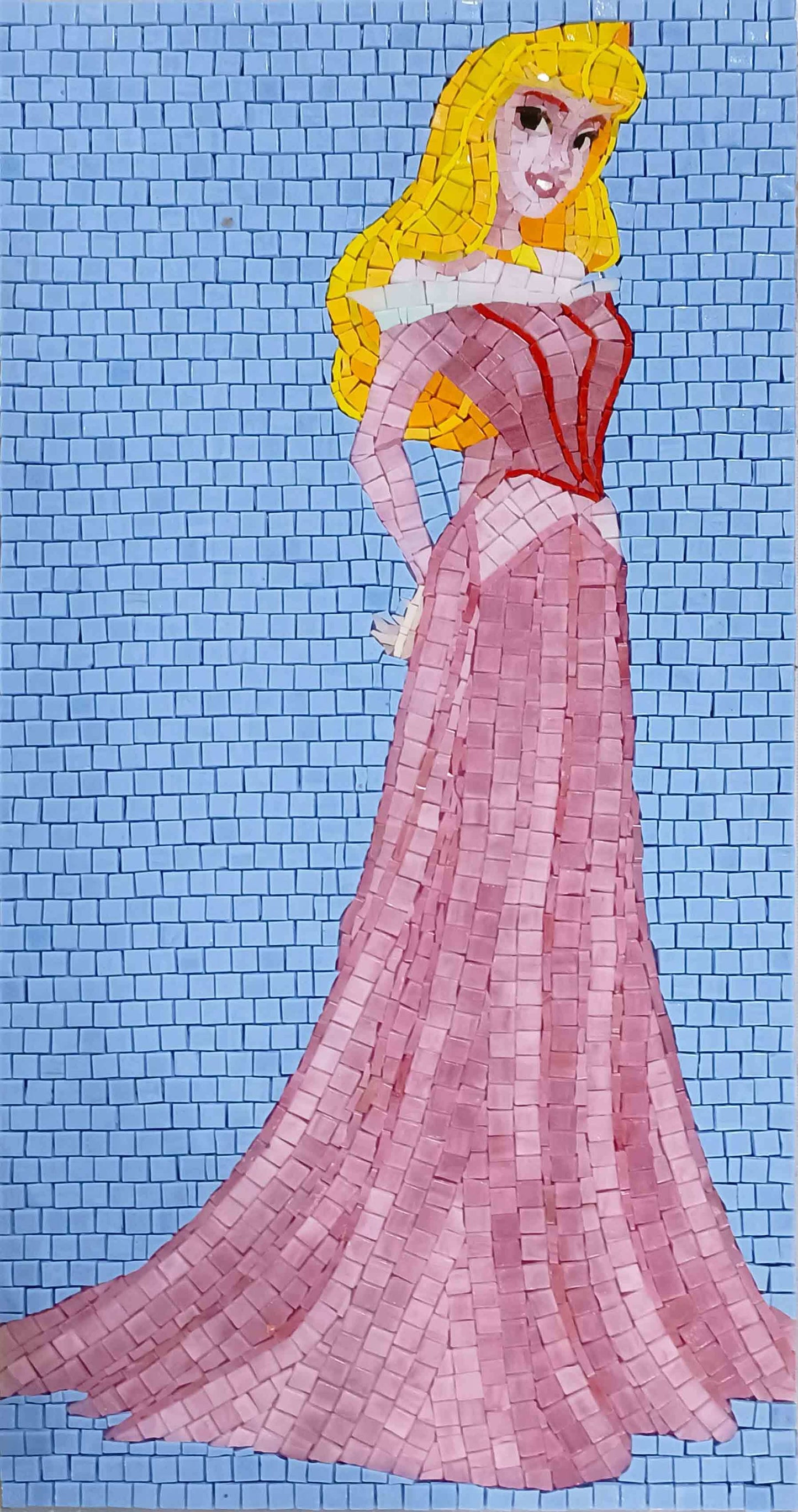 Mosaic Artwork - The Sleeping Beauty