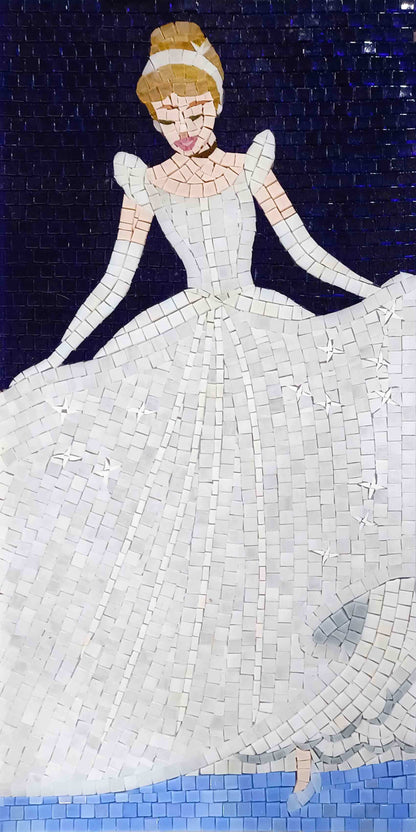 Mosaic Portrait - Cinderella