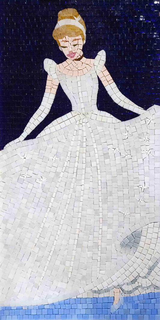 Mosaic Portrait - Cinderella