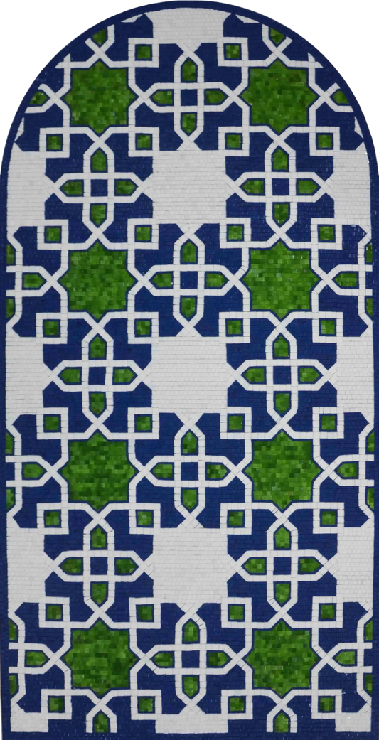 Glass Mosaic Art - Pattern Window