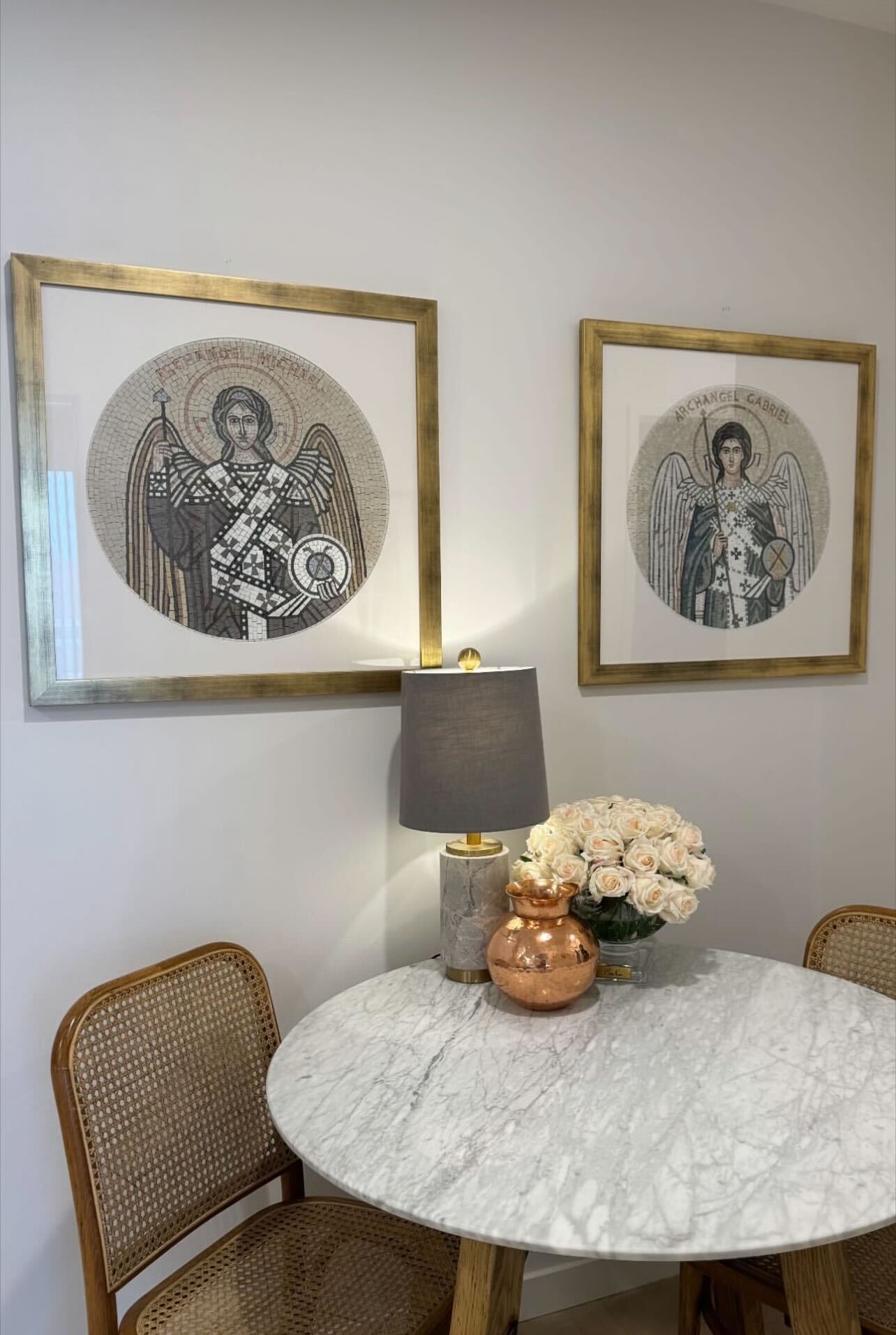 Mosaic Medallion - Archangel Michaee