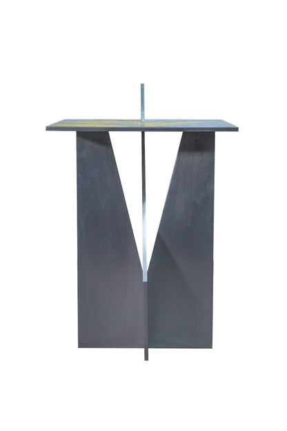 Kandinsky's Triangles - Geometric Mosaic Table