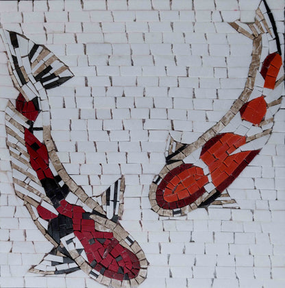 Koi Fish - Nautical Mosaic