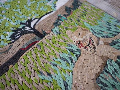 Bulldog Art - Animal Mosaic