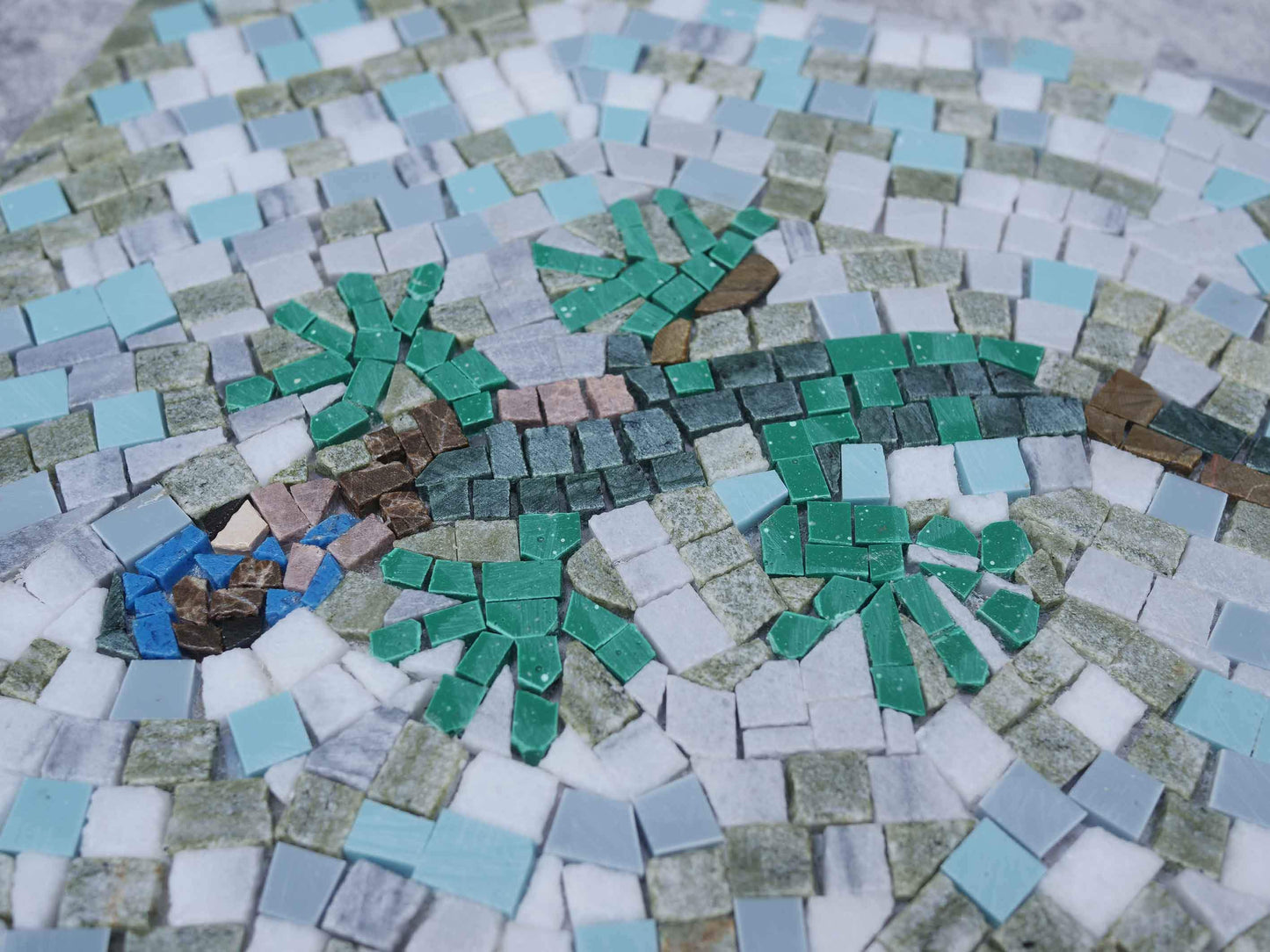 Pastel Mosaic Artwork - Lizzie