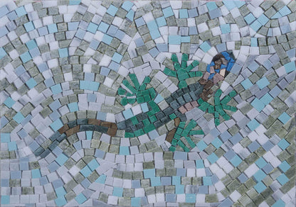 Pastel Mosaic Artwork - Lizzie