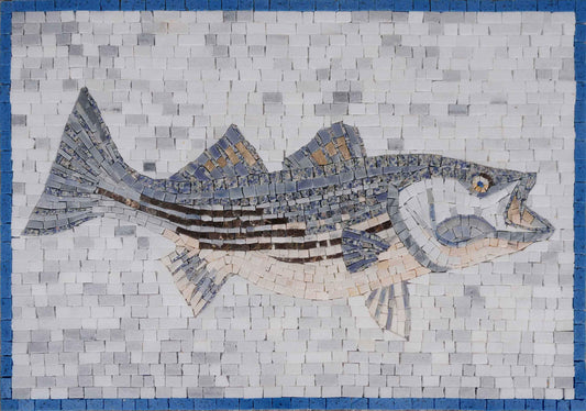Fish Marble Mosaic
