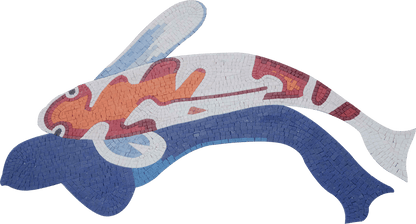 Harivake Koi Mosaic Artwork