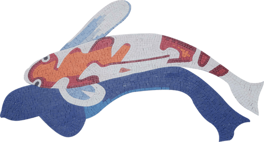Harivake Koi Mosaic Artwork