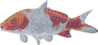 Snapper Fish Mosaic Artwork