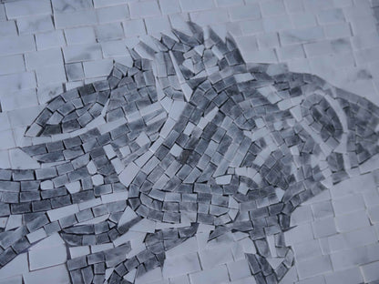 Gurnard Perch Fish Mosaic Art