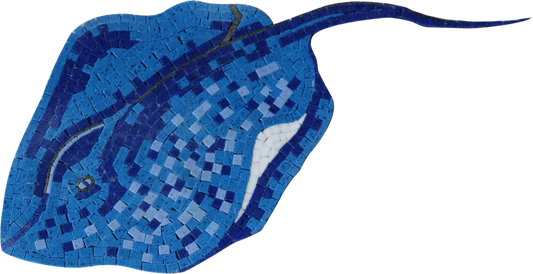Stringray Mosaic Fish