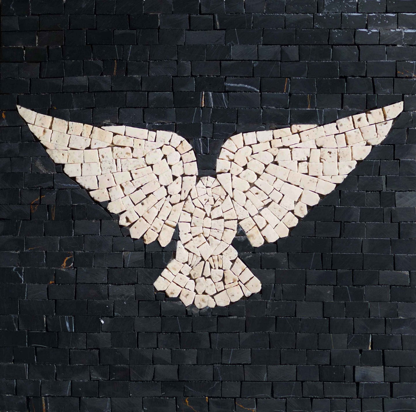White Pigeon - Mosaic Artwork
