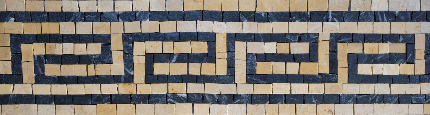 Patterned Art - Mosaic Border Designs