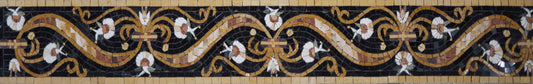Regal Beiges - Border Mosaic Artwork