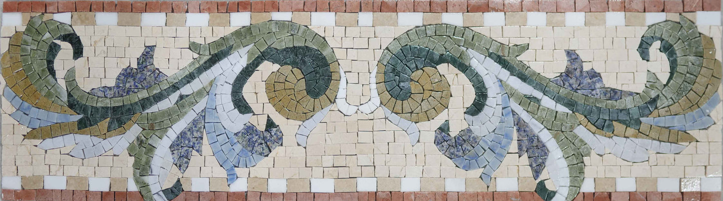 Nature's Wings - Border Mosaic Artwork