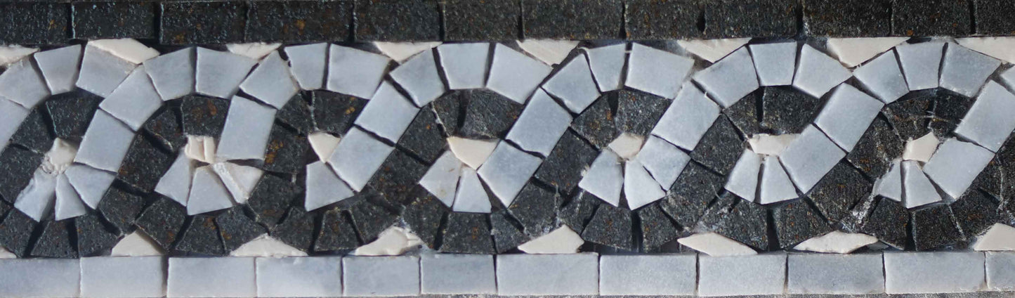 Braided Rope - Mosaic Artwork