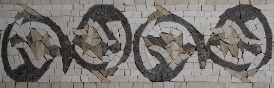 Patterned Floral Art - Border Mosaic