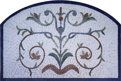 Royal Mosaic Design - Floral Mosaic