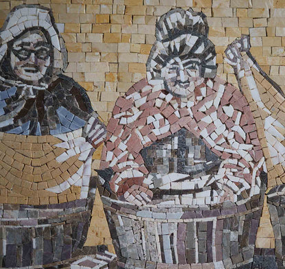Self Service Laundry - Mosaic Artwork