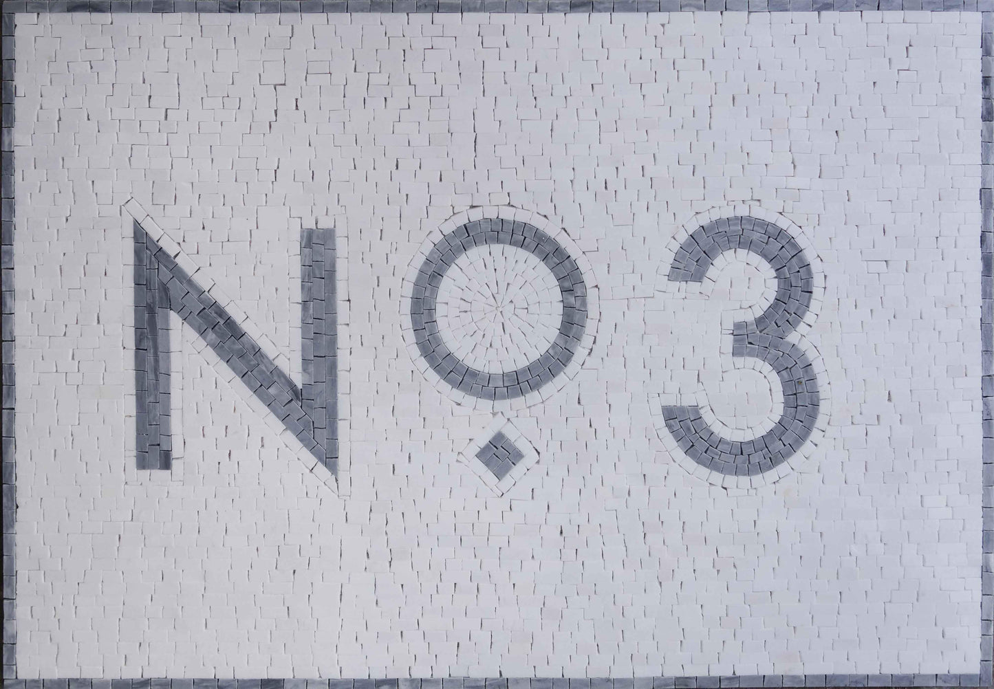 Mosaic House Number