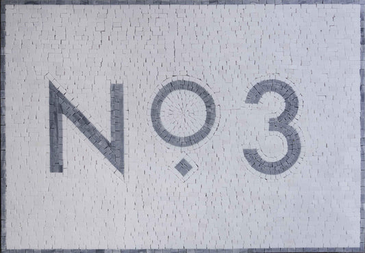 Mosaic House Number