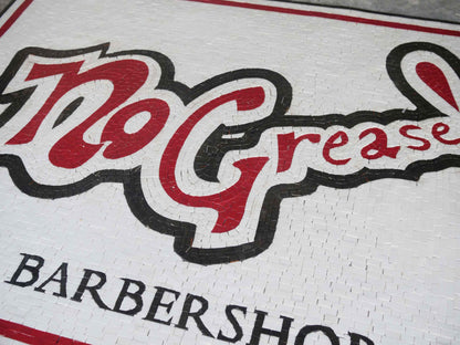 Barbershop Mosaic Sign