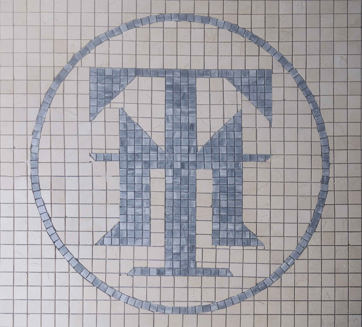 TM Custom Initial Mosaic Artwork