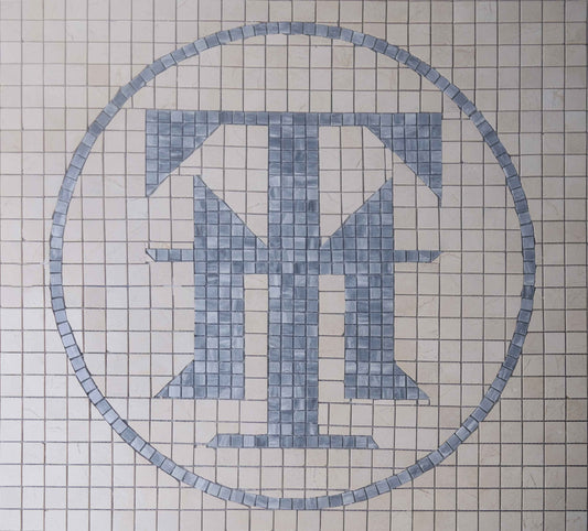 TM Custom Initial Mosaic Artwork