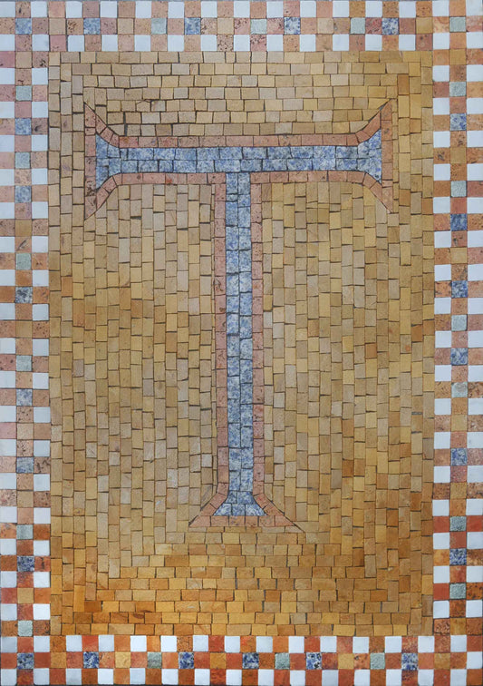 T Initial Custom Mosaic