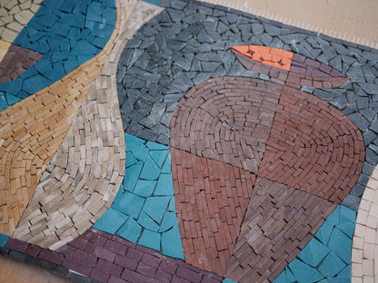 Fluid Vases - Abstract Mosaic Artwork