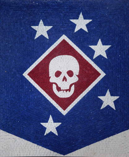 Marine Raider Regiment Mosaic Sign