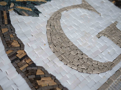 Palm Tree Mosaic Art