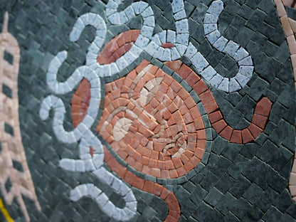 Versace Medusa - Modern Mosaic Art