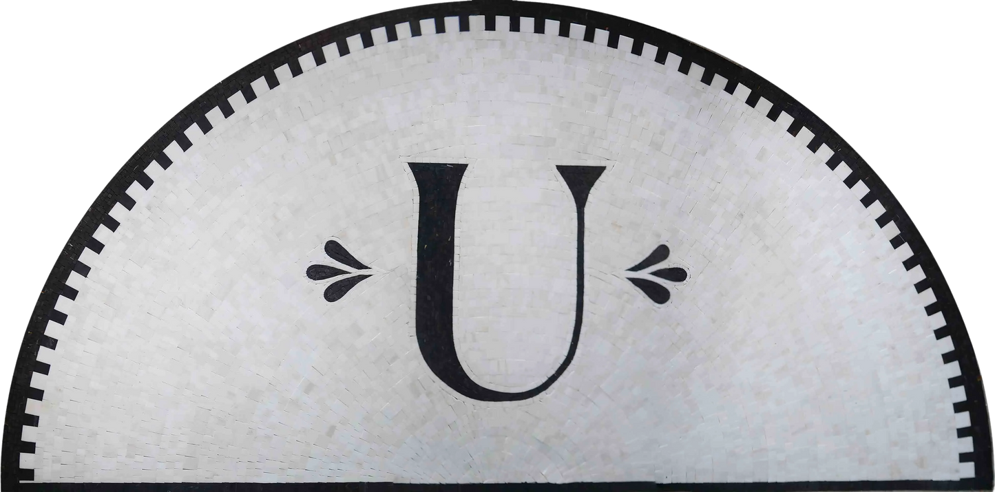 Mosaic Artwork - U