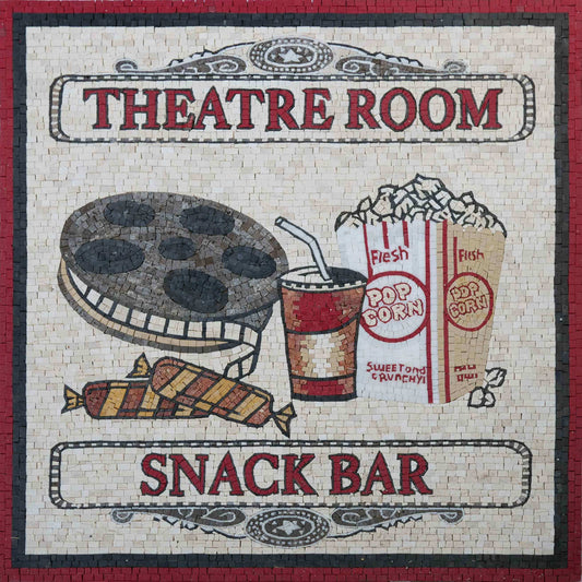 Food Mosaic Art - Snack Bar