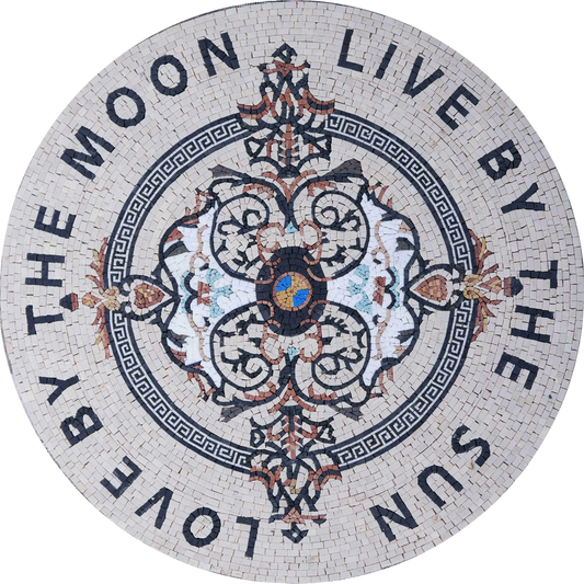Mosaic Medallion - Love By The Moon