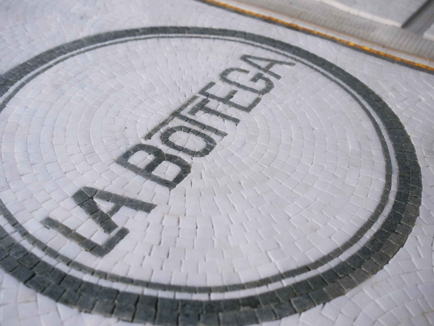 La Bottega Mosaic Logo Design