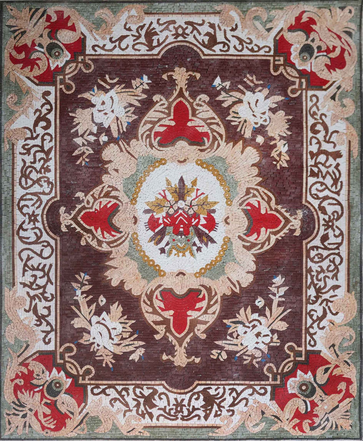Mosaic Rug - Marble Mosaic