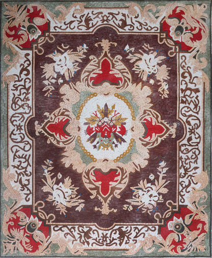 Mosaic Rug - Marble Mosaic