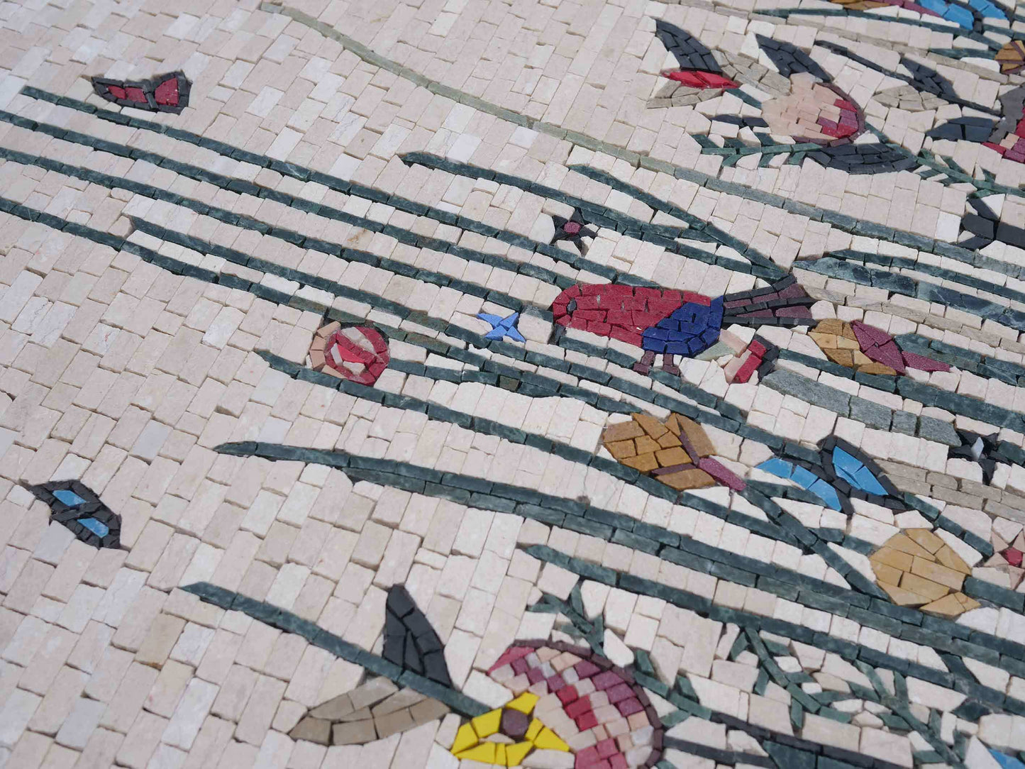 The Garden Gate Mosaic Wall Art